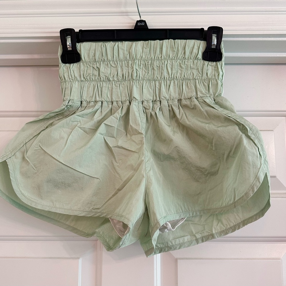 FP Movement by Free People Light Green Athletic Shorts